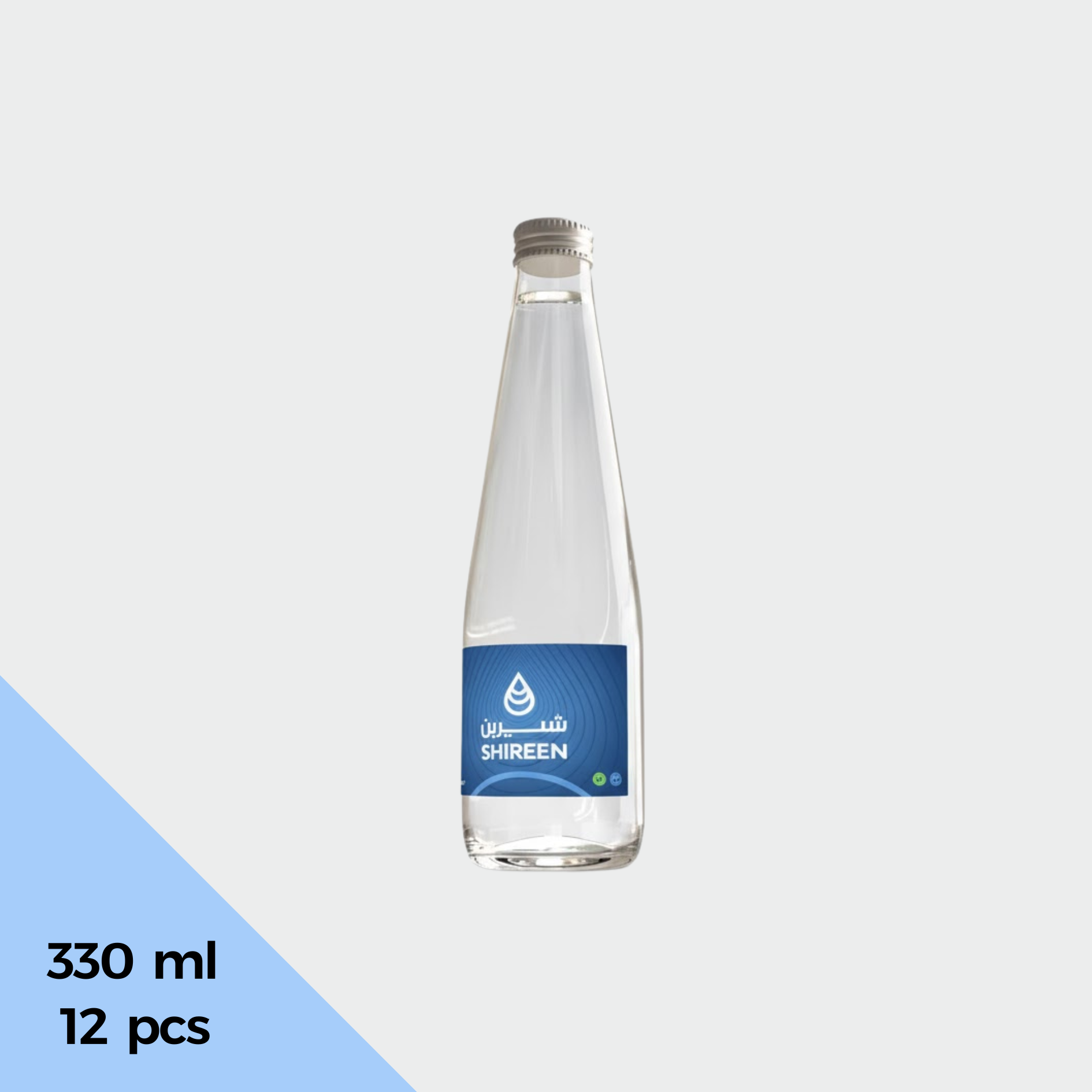 Water Shireen Glass 320ml 12pcs